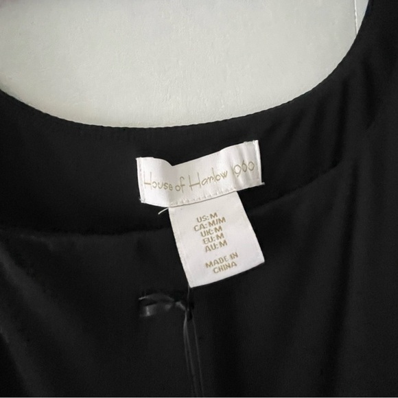 House of Harlow 1960 Black Midi Dress size M - Picture 4 of 8